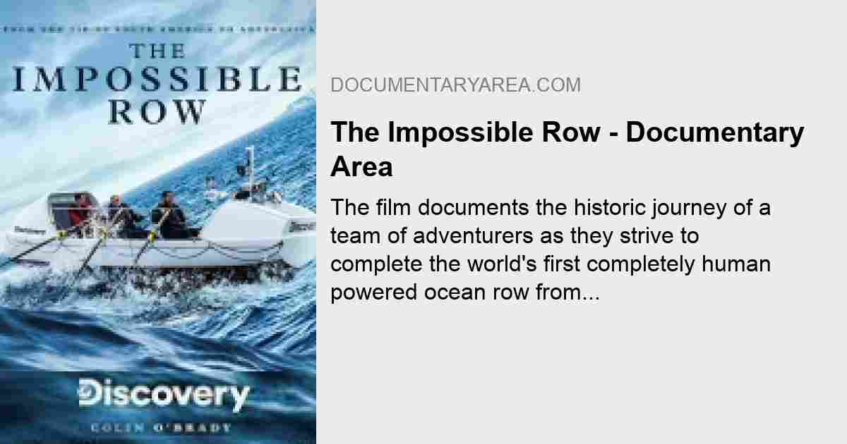 The Impossible Row Watch Free Online